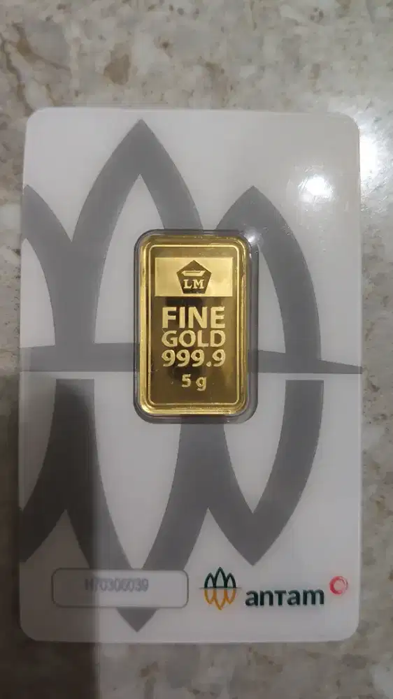 Jual Logam Mulia Emas Antam pecahan 5 gram th 2020
