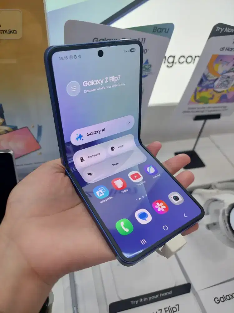 Samsung Z flip7 gratis galaxy buds 3fe