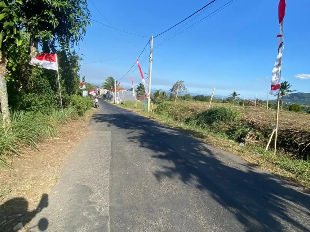 tanah cocok buat perumahan area sukodadi wagir view pegunungan udara sejuk dkt sukun mulyorejo bandulan