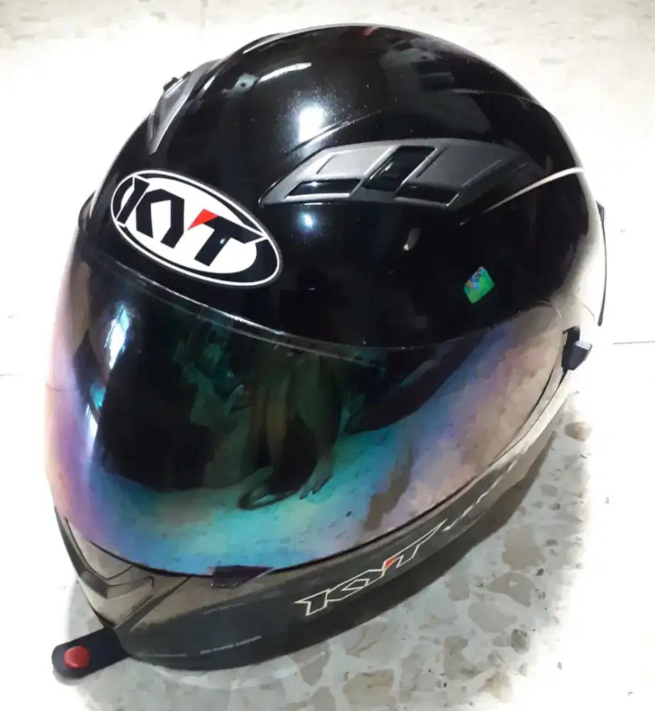 Helm KYT Vendetta 2 Black Glossy Nego