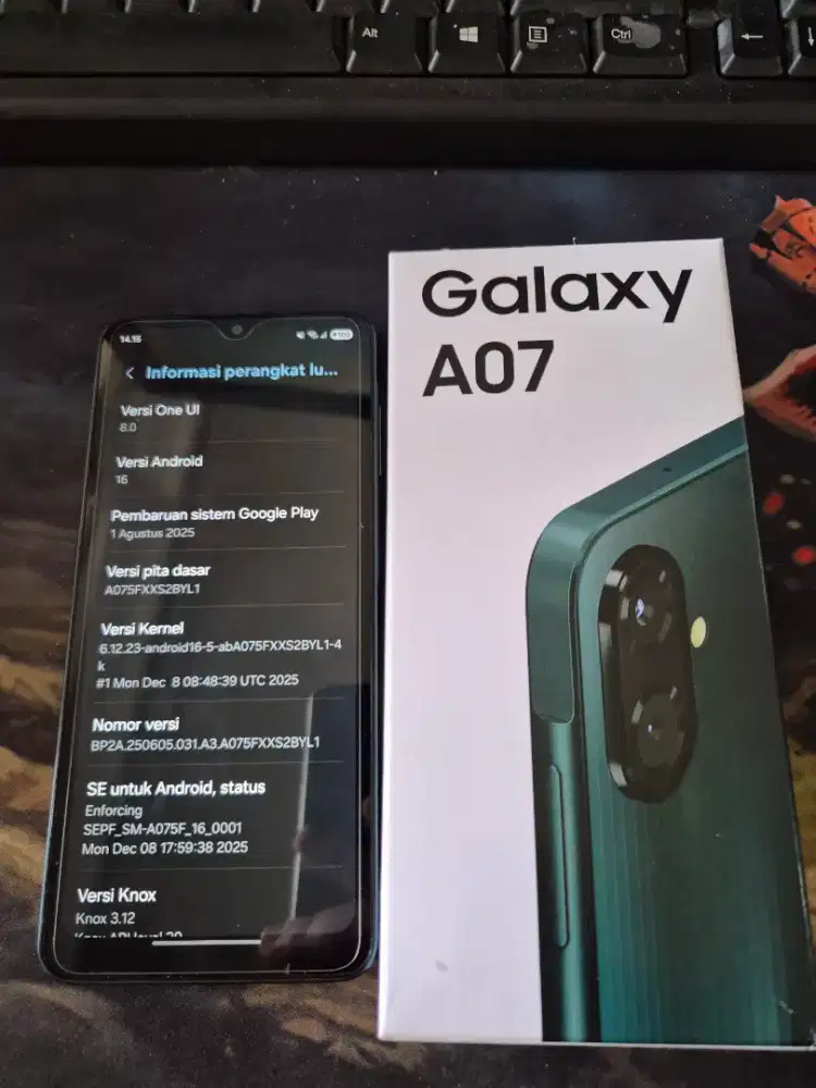 Samsung A07 pemakaian 1 bulan