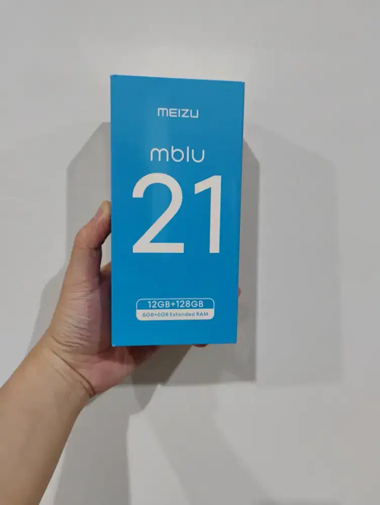 (BARU) Meizu Mblu 21 6/128, SEGEL Garansi Resmi, Bisa COD