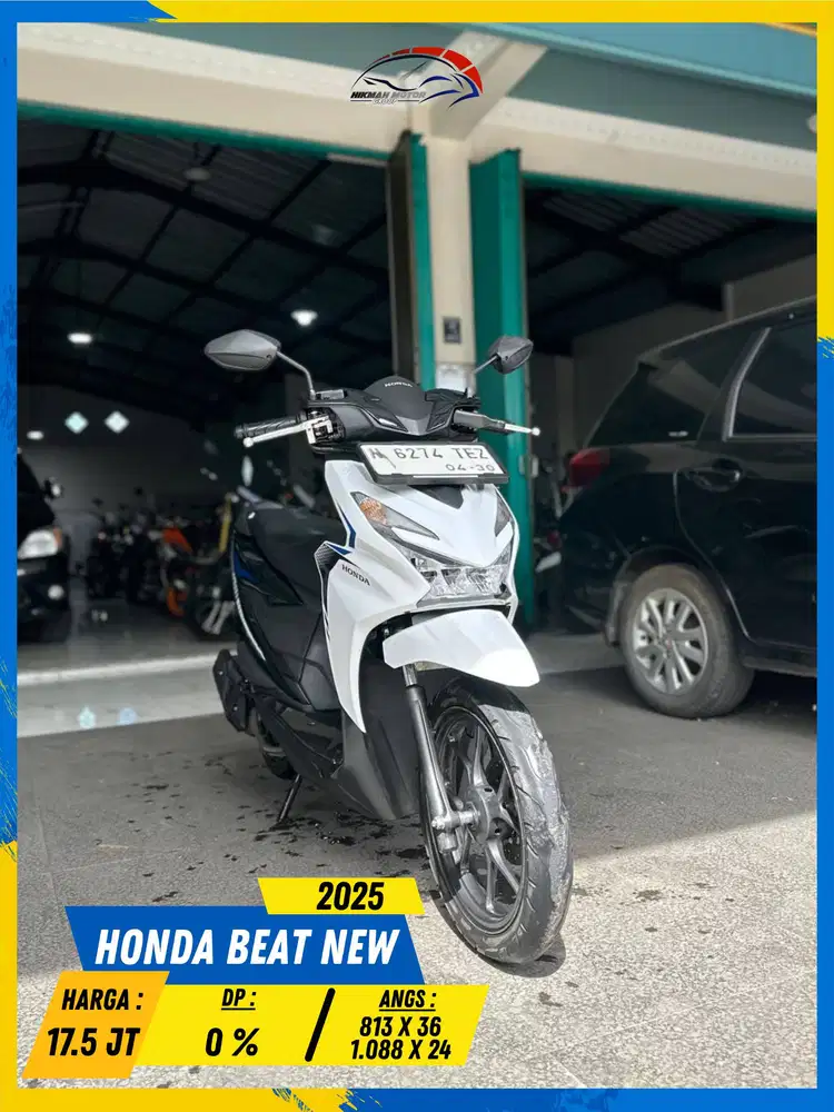 HONDA BEAT NEW 2025 LIKE NEW MASZEHH HIKMAH MOTOR KEPUH