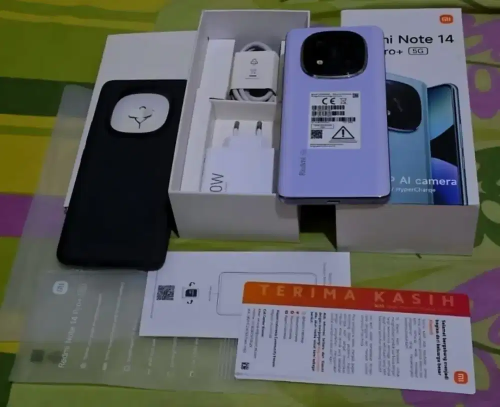 Jual hp bekas REDMI NOTE 14 PRO plus + 5G istimewa mulus