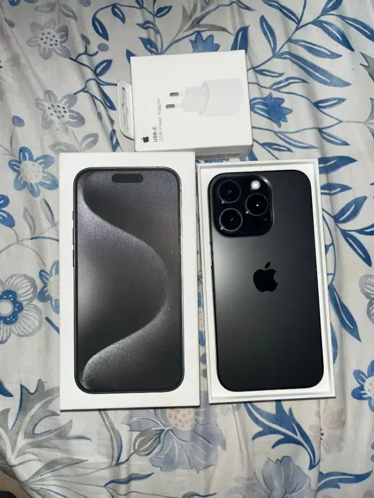 Iphone 15 Pro ibox Black Titanium