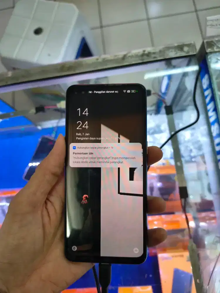 Hp.Oppo Reno 4 RAM 4 ROM 128