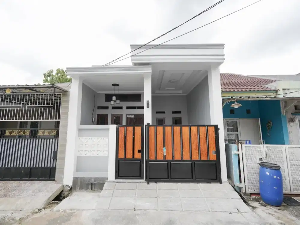 Rumah 10 Mnt ke Plaza Taman Harapan Baru Siap Huni Dibantu KPR J-37880