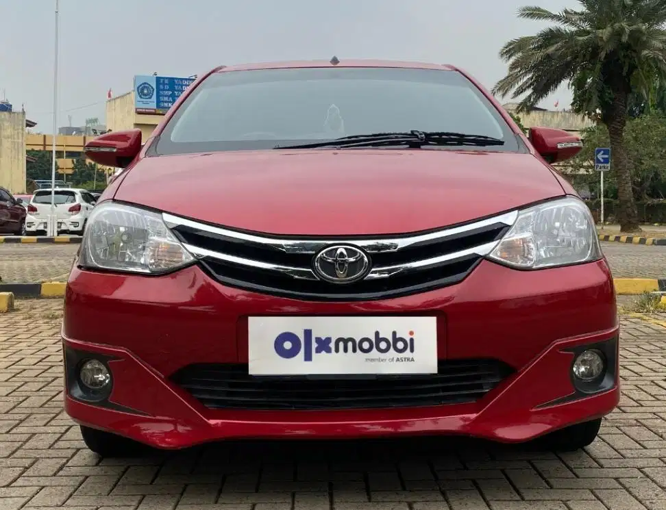 TDP 6,JT Toyota Etios Valco 1.2 G Bensin-MT Merah 2017