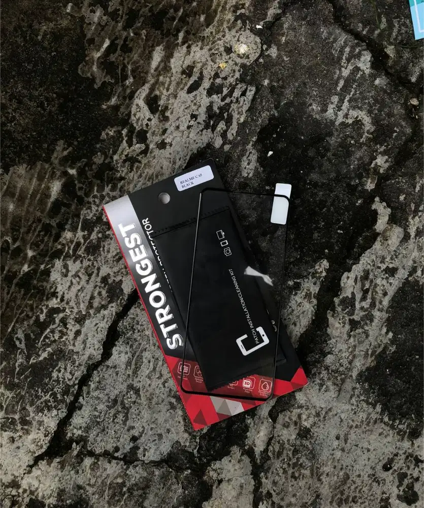 Tempered Glass Color Side Full Realme C65