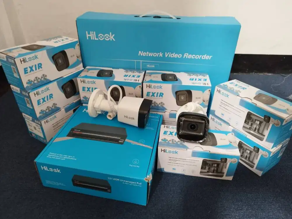 Paket kamera Cctv ipcam indoor dan outdoor