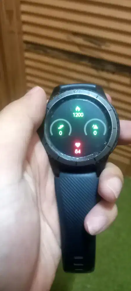 Jam Digital/Smartphone Android Samsung Gear S3 Frontier Hitam