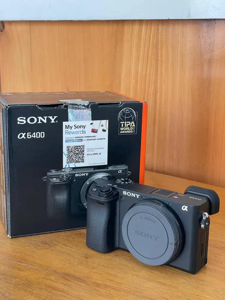 Sony A6400 Body Only BNOB Like New