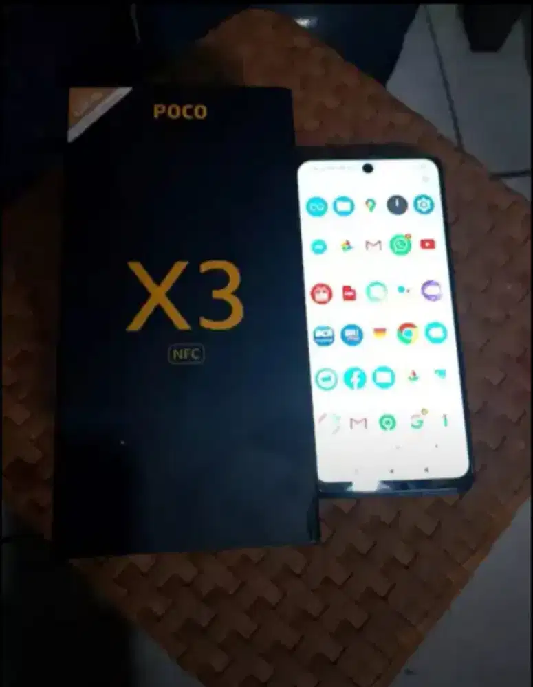 Hp Poco x3 NFC  lengkap