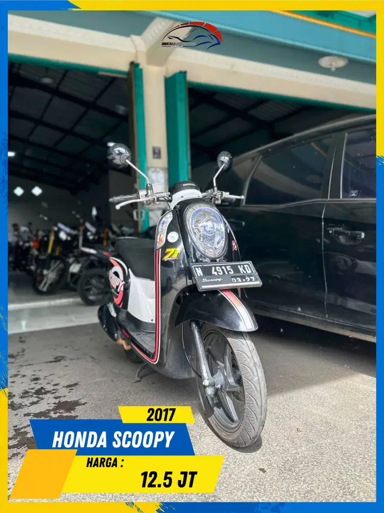 HONDA SCOOPY 2017 NEGO GAS POLL BOSKUU HIKMAH MOTOR KEPUH