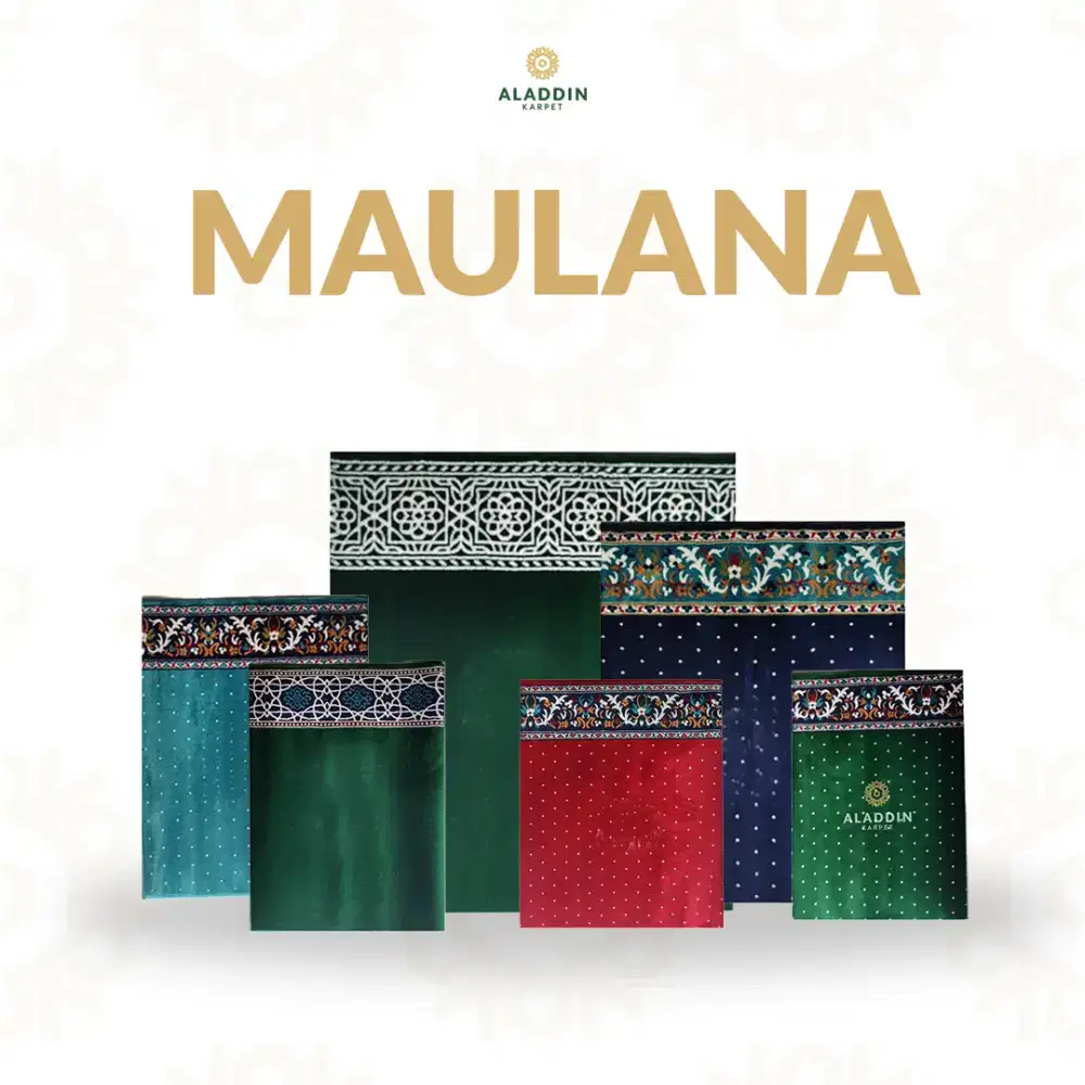 Karpet masjid dengan tipe maulana