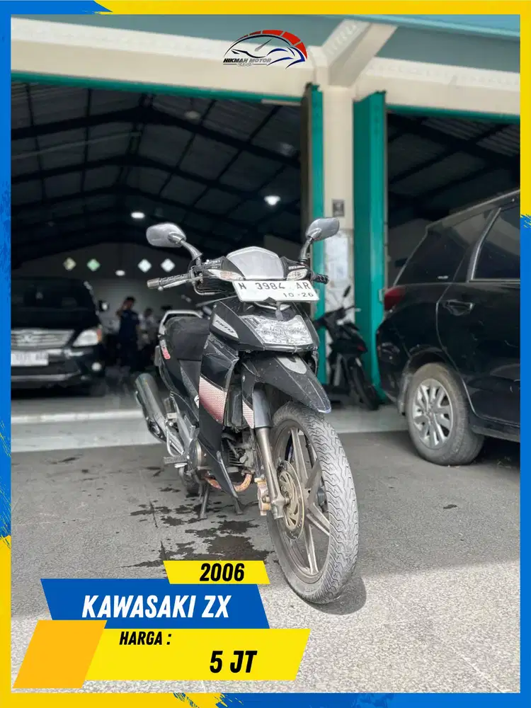 KAWASAKI ZX 2006 TERMURAH SE MALANG HIKMAH MOTOR KEPUH