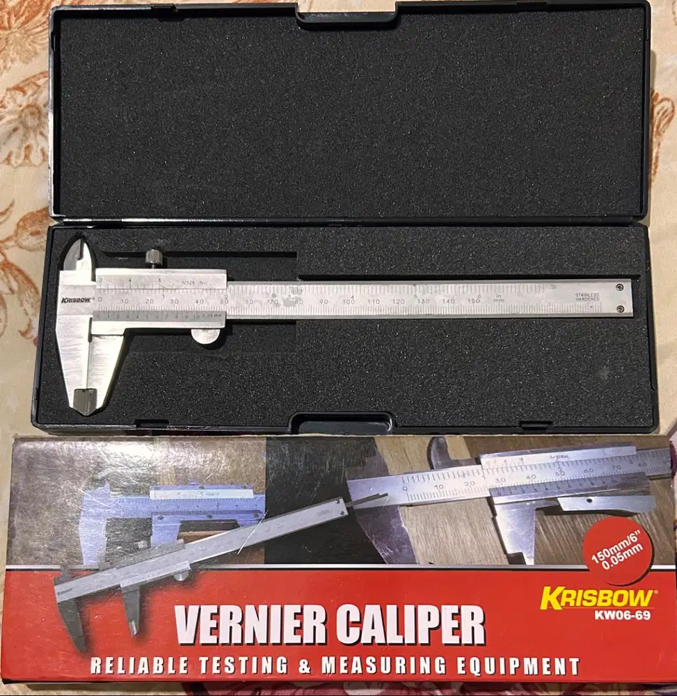 jual vernier caliper (jangka sorong) krisbow
