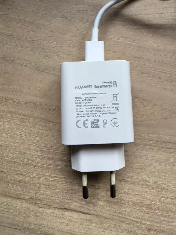 Charger Huawei Fast Charger 40 watt Copotan original