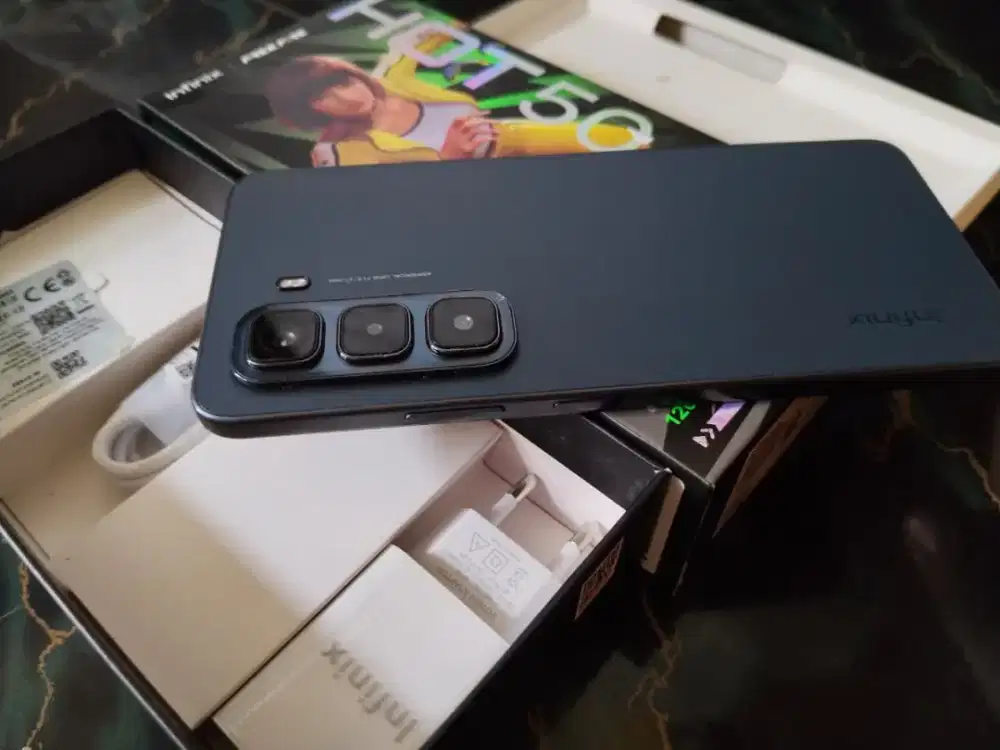 Jual hp infinix hot 50 6/256 full set