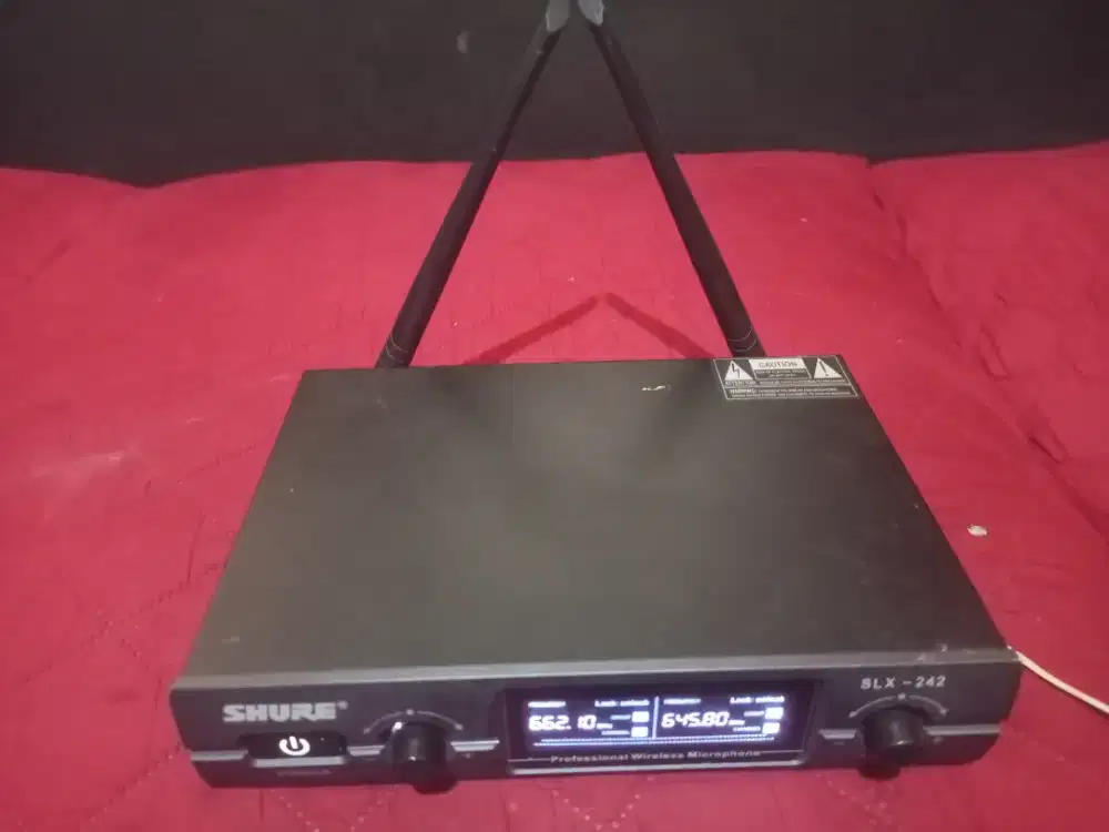Receiver mic shure slx242
