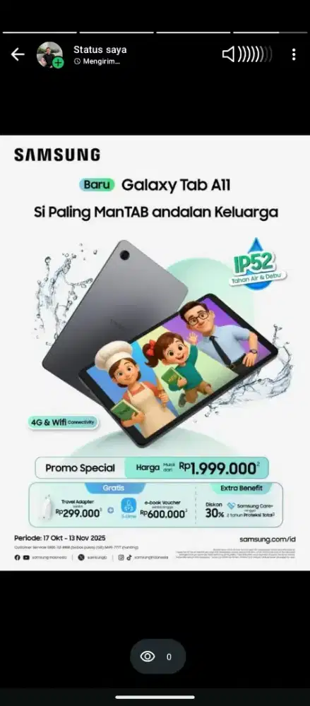 Promo Samsung free 2x cicilan