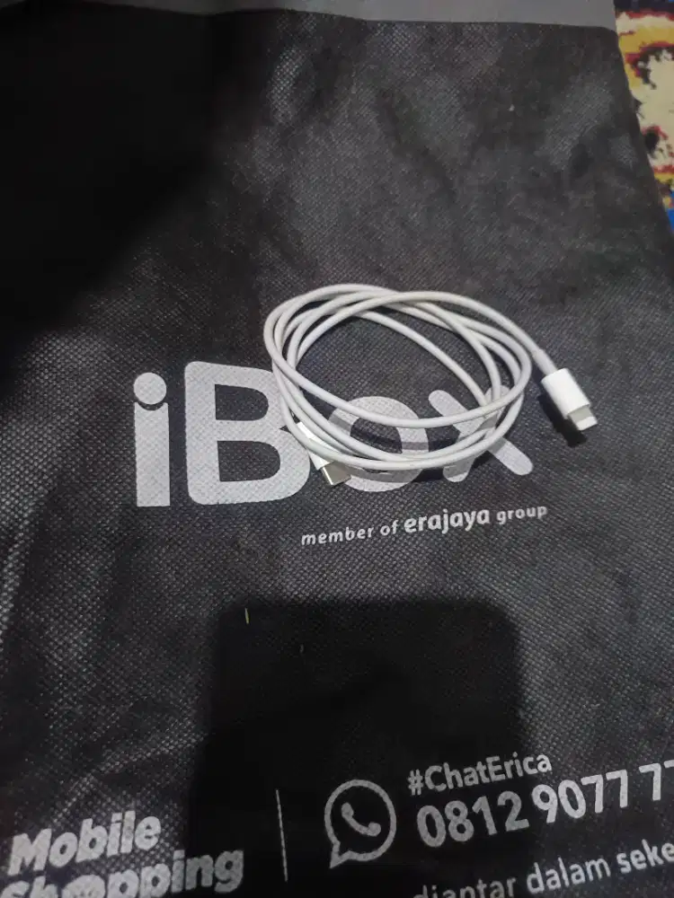 Kabel data iPhone original cabutan ip13