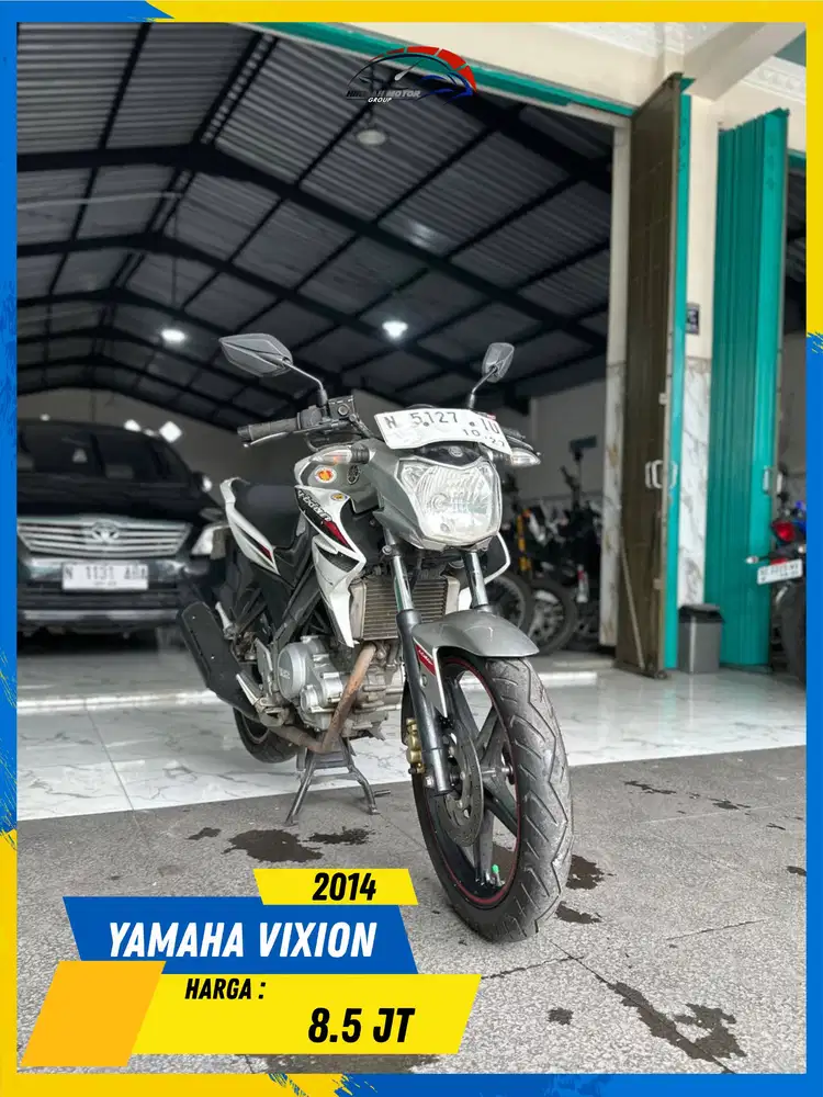 YAMAHA VIXION 2014 MESIN DIJAMIN AMAN HIKMAH MOTOR KEPUH
