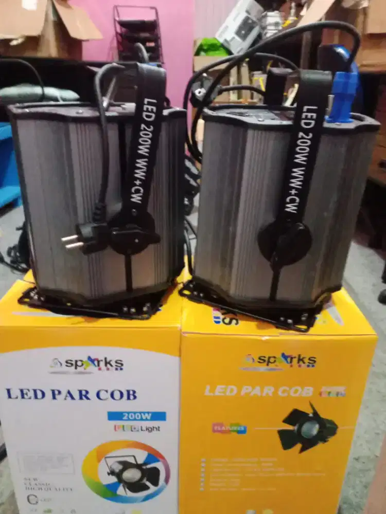 Lampu Sparks dan lengkap sama mixernya