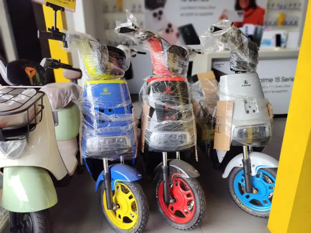 SEPEDA LISTRIK HARGA 3 JUTAAN !!! CICILAN ONLY 350/bulan