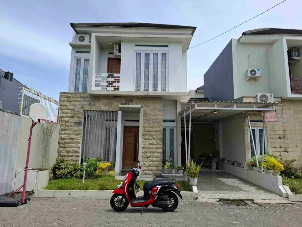 Perumahan cluster pinggir jalan mangesthi raya