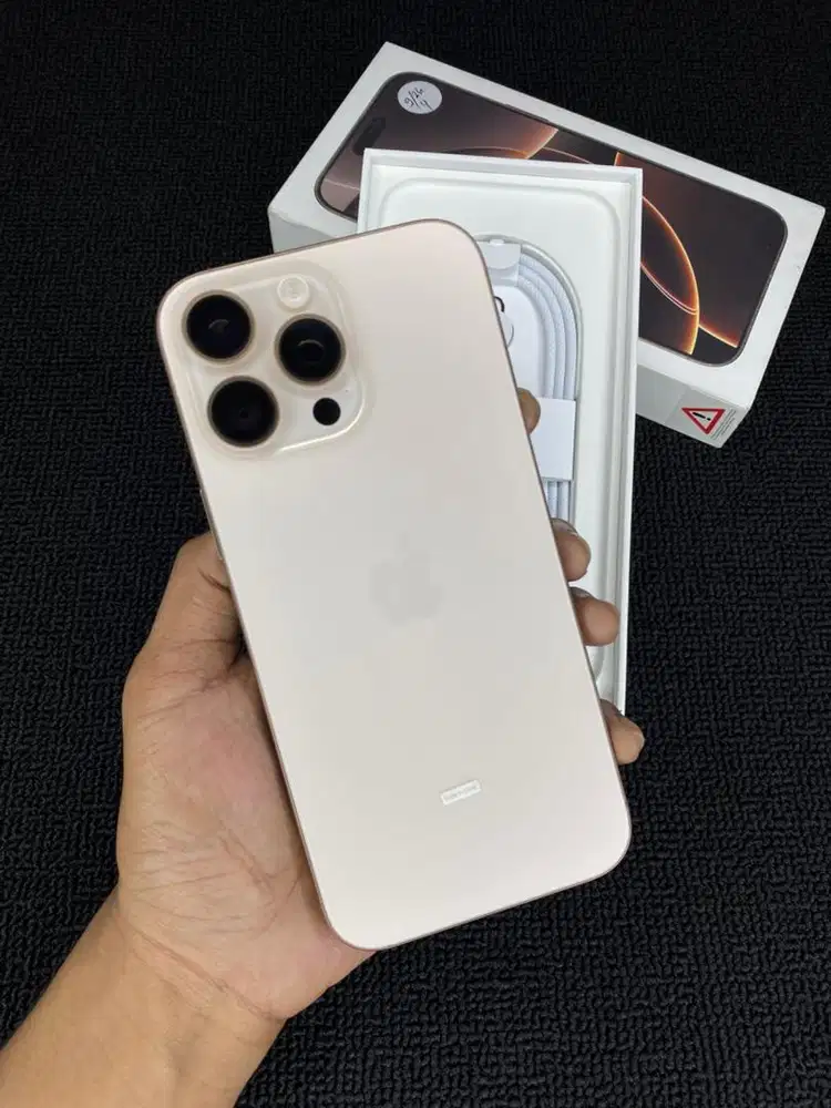 iPhone 16 Pro Max 256 ibox BH 100% CC 6x Fullset