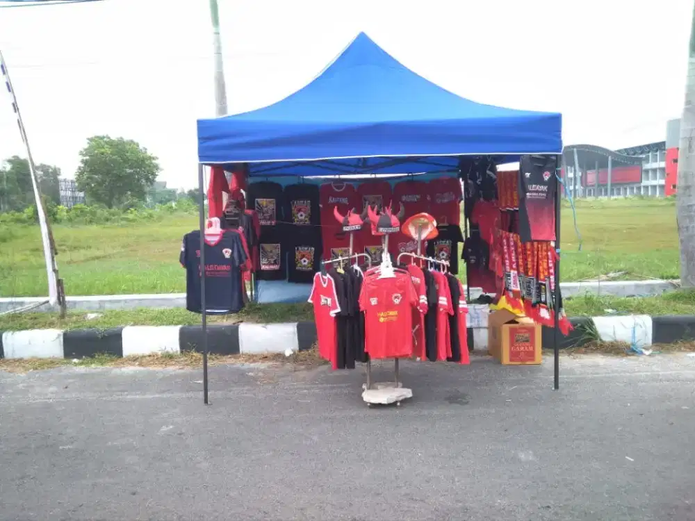 Tenda Lipat matic praktis gazebo portable payung buat jualan