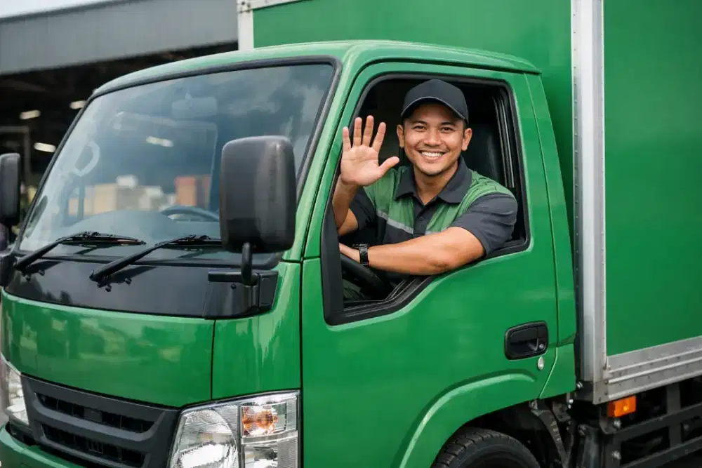 Supir Ekspedisi Paket