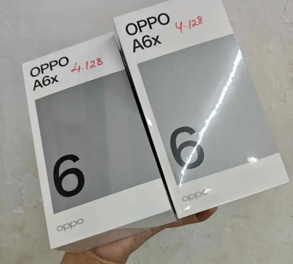 oppo a6x new garansi fresh