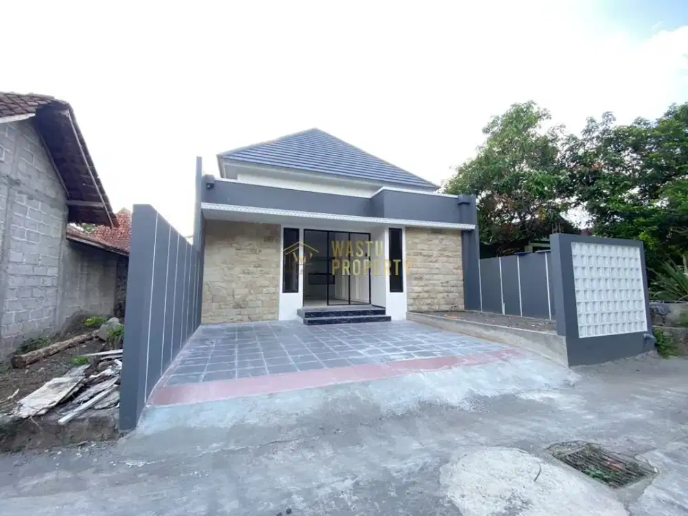 DIJUAL RUMAH CANTIK SIAP HUNI SHM 700 JUTAAN DEKAT BLUE LAGOON DI PUCANGAN NGEMPLAK SLEMAN