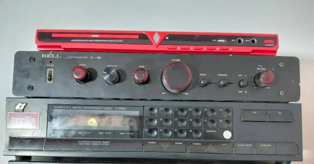 Paket pemutar soundsystem