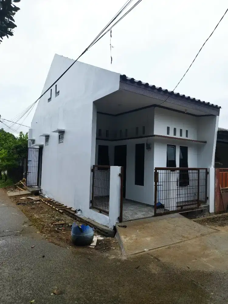 Sewa rumah baru semi cluster di Rajeg