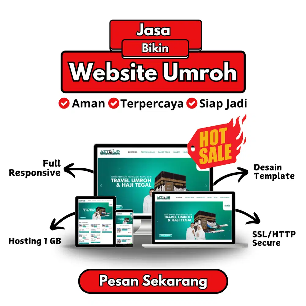 Jasa Bikin Website Umroh Profesional & Terpercaya