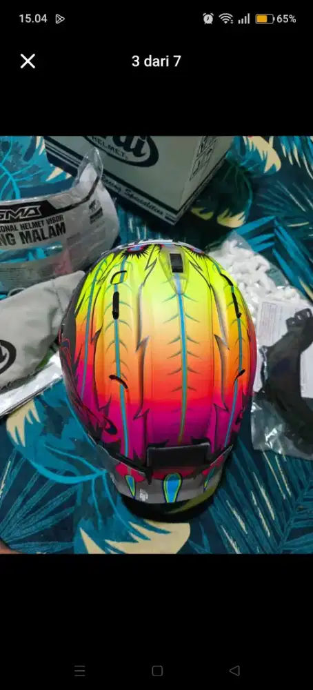 Arai RX7X Ruseel grey