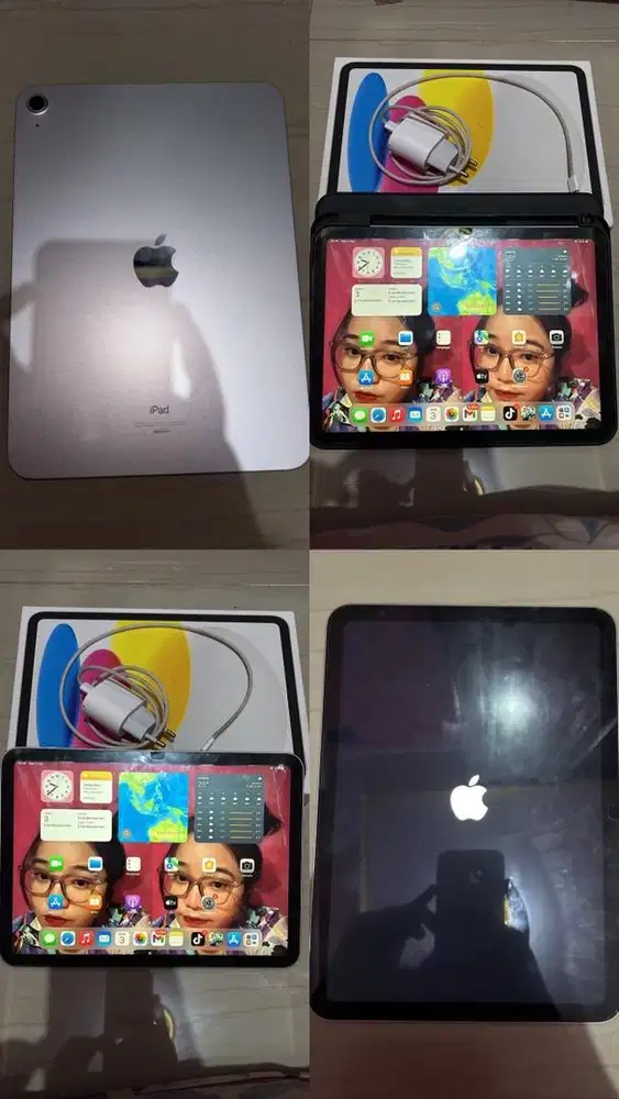 Ipad gen 10 warna silver wifi only 64 gb