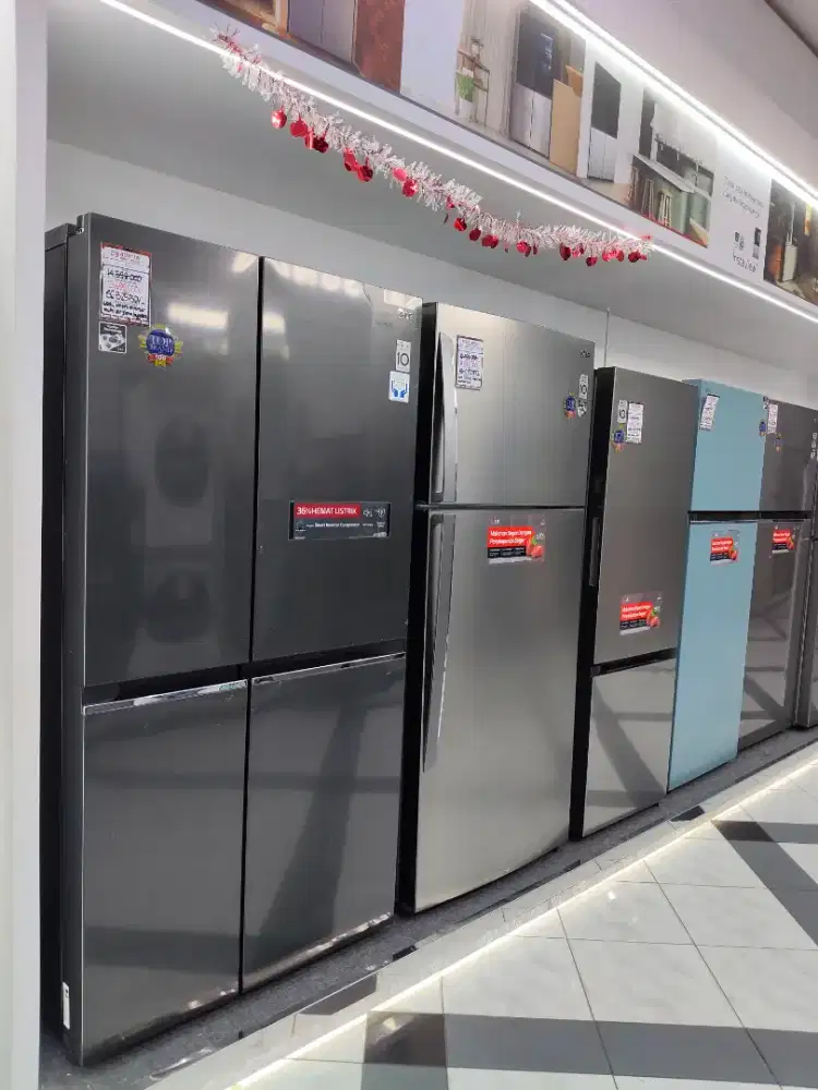 Kulkas 1 - 4 pintu bisa dicicil syarat KTP asli