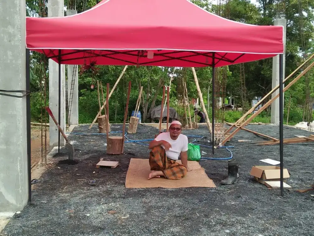 Tenda lipat matic praktis gazebo portable payung buat jualan