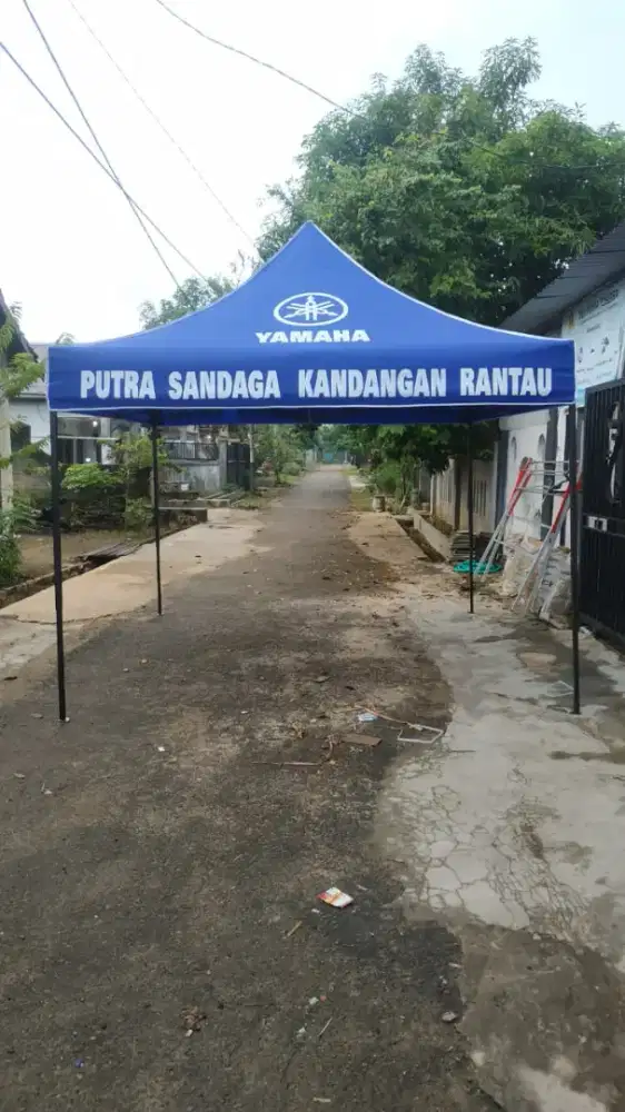 Tenda Lipat matic praktis gazebo portable payung buat jualan