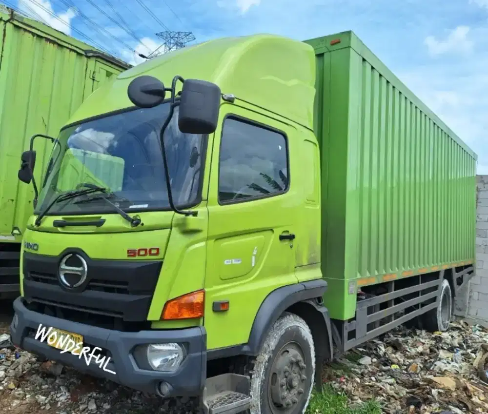 Hino Lohan 500 FG 235 JP Box Besi Long Turbo Bio Solar Turbo Fuso Ors