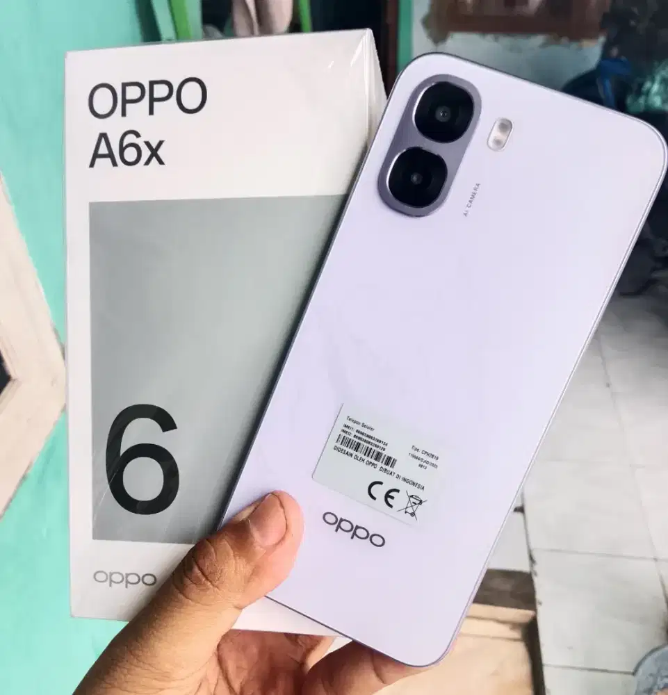 OPPO A6X RAM 4+8/64