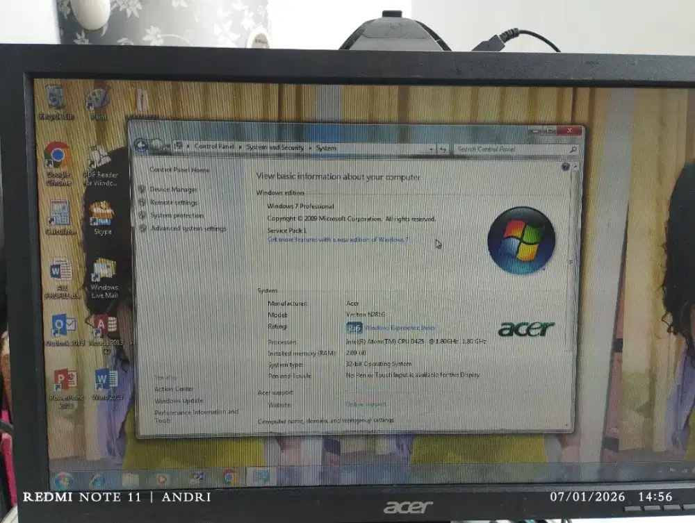 Komputer ACER Veriton N281G