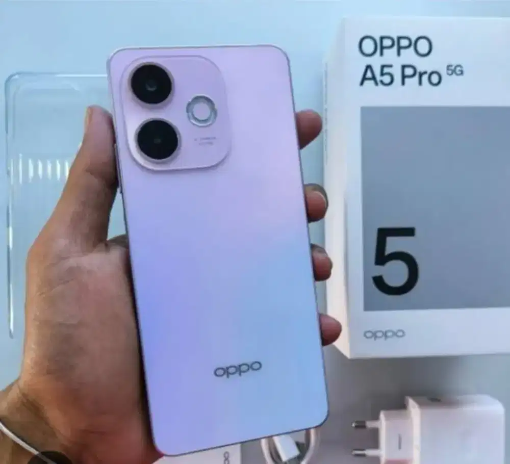 Murah hp Oppo A5 pro 5G 8/256 lkp, bs TT