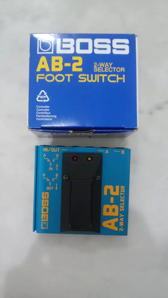 Boss ab2 foot switch