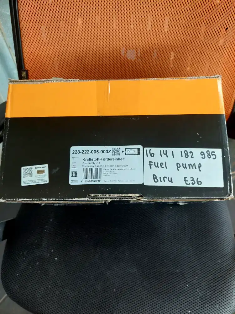 Pompa bensin bmw e36 type 323 original bagus siap pakai