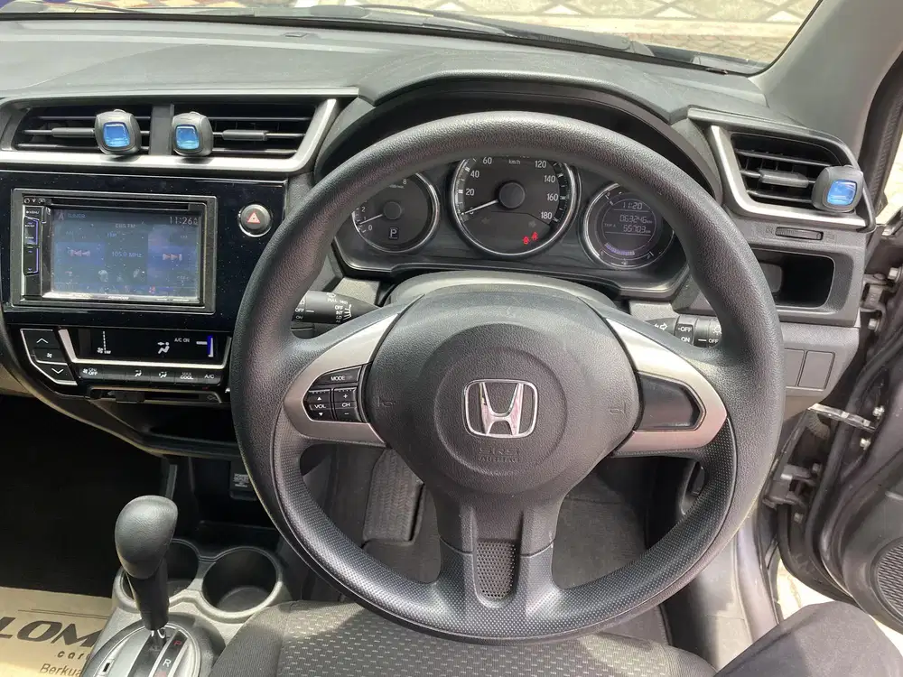 Honda BRV E cvt 1.5 Abu2tua 2017 kilometer 65.000. Pribadi (B) tgn ke1